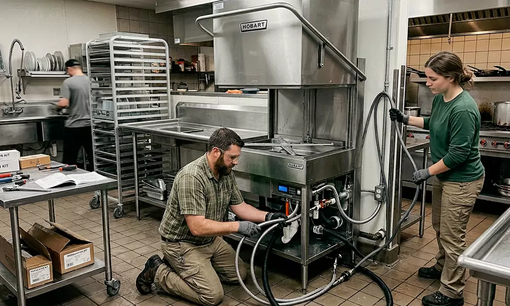 Commercial Dishwasher Installation in West Springfield, MA
