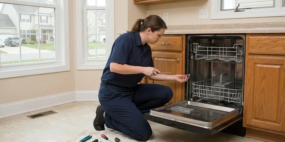 Dishwasher Latch Replacement in West Springfield, MA