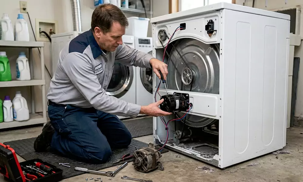Dryer Motor Replacement in West Springfield, MA