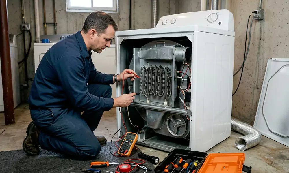 Dryer Not Heating Repair in West Springfield, MA