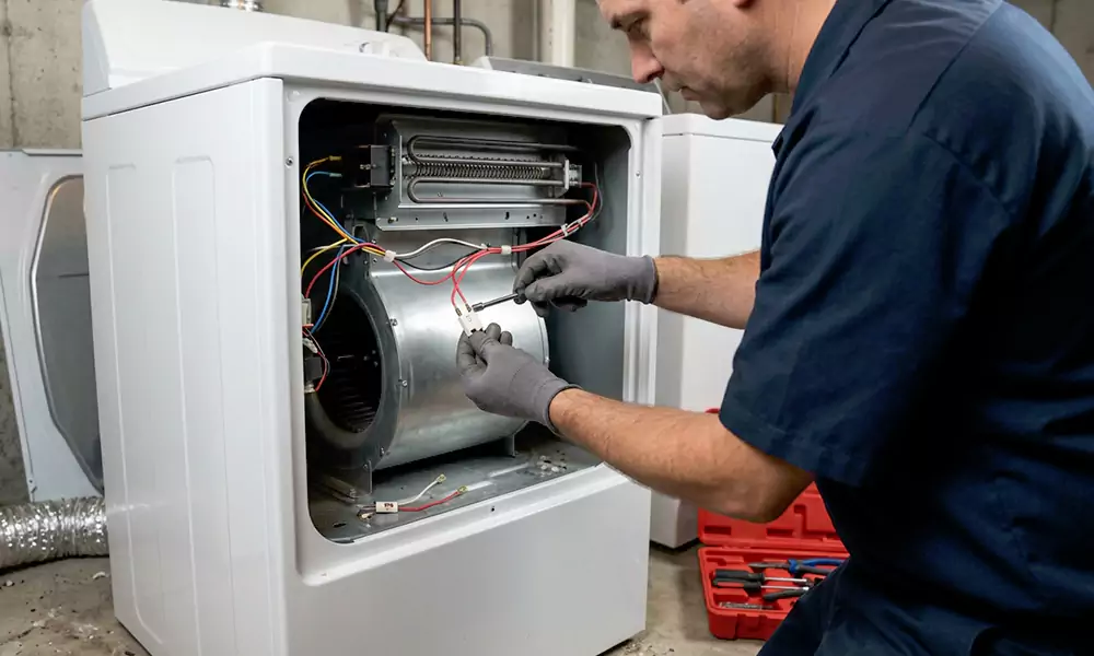 Dryer Thermal Fuse Replacement in West Springfield, MA