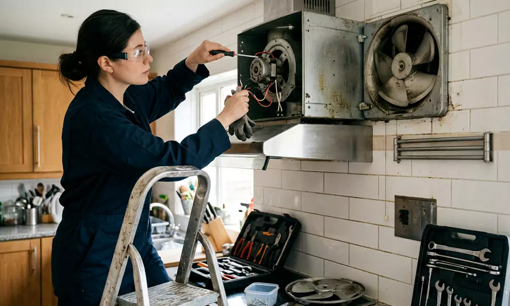 Exhaust Fan Repair in West Springfield, MA