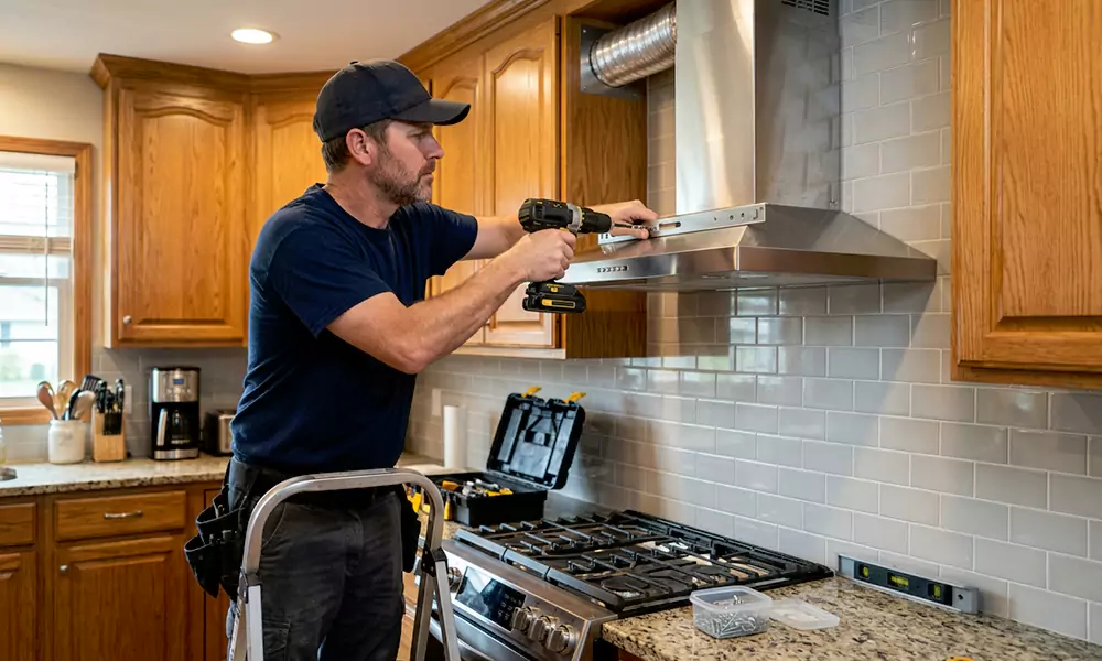 Range Hood Installation in West Springfield, MA