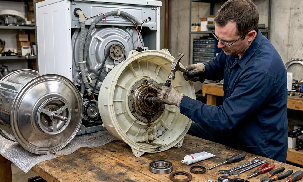 Washer Bearing Replacement in West Springfield, MA