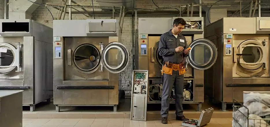 Commercial Washer Control Board Repair in West Springfield