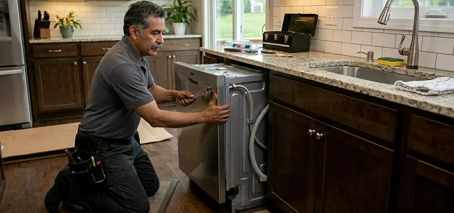 Same Day Dishwasher Installation in West Springfield