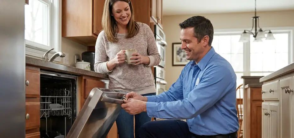 Dishwasher Latch Handle Replacement in West Springfield