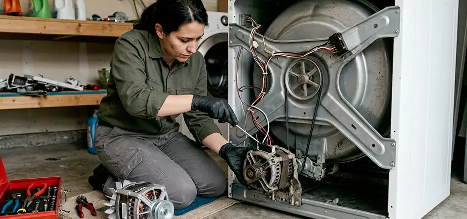 Dryer Motor Change Service in West Springfield