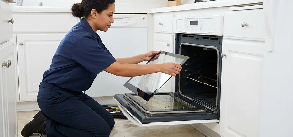 Range Oven Door Glass Replacement in West Springfield