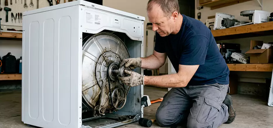 Washer Tub Bearing Replacement in West Springfield