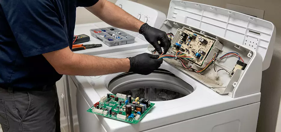 Washer Control Panel Board Replacement in West Springfield
